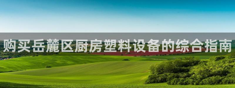 凯时游戏app：购买岳麓区厨房塑料设备的综合指南